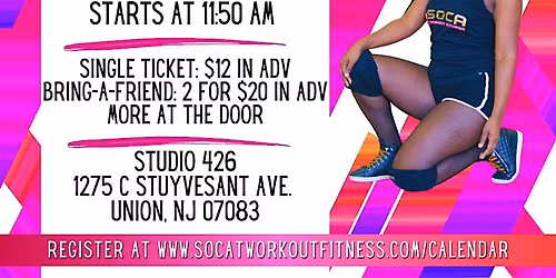 Soca Tworkout Fitness: F\u00eate and Get Fit in Union, NJ!!!