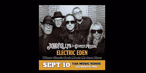Jennifer Lyn & The Groove Revival - Electric Eden: TAK Music Venue - Dilworth, MN