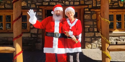 Santa at Hyde Memorial State Park
