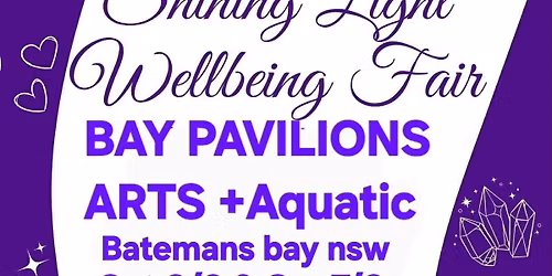 Shining light WELLBEING psychic fair 