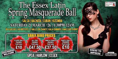 THE ESSEX LATIN SPRING MASQUERADE BALL