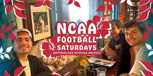 NCAA Football Venice Beach | Bottomless Mimosas Available All Day