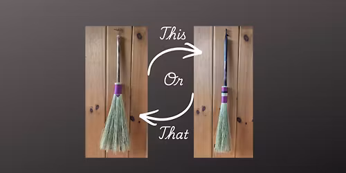 Create a Cobweb Broom with Trina 