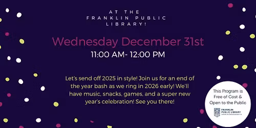 Noon Year's Eve Party!