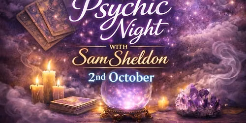 A psychic evening with Sam Sheldon