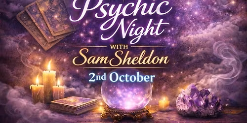 A psychic evening with Sam Sheldon