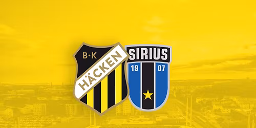 BK H\u00e4cken \u2013 IK Sirius | Allsvenskan
