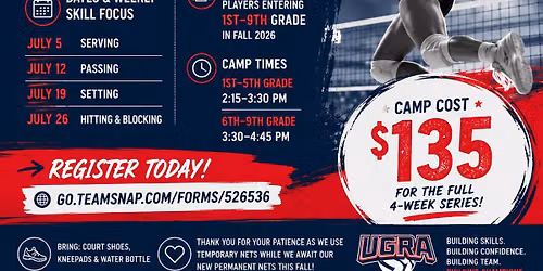 Volleyball Summer Camp Series