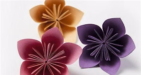 Adult Craft: Paper Flowers Origami