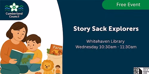 Story Sack Explorers - Whitehaven Library