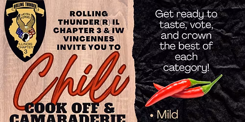 Chili Cookoff and Camaraderie