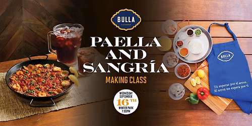 Paella & Sangria Making Class - Winter Park