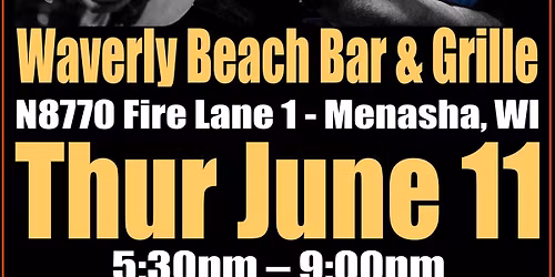 Paul Bronson Acoustic Music @ Waverly Beach Bar & Grille - Menasha, WI - Thursday, June 11th
