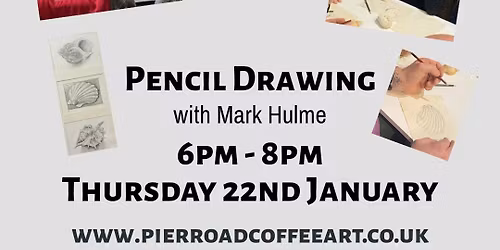 Pencil Drawing with Resident Artist - Mark Hulme