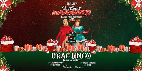 Drag Bingo Christmas Unwrapped @ The Beach House