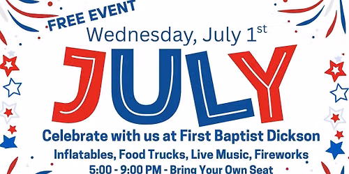 Community Firework Celebration