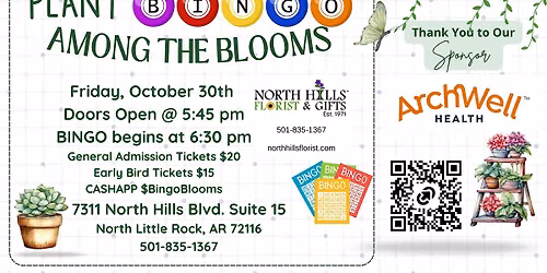 October Plant Bingo Among the Blooms