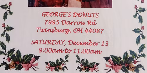 Santa and Donuts \ud83c\udf69