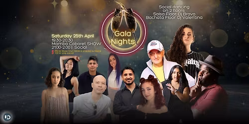 Mambo Cabaret \u00d7 Gala Nights (show & salsa bachata social dancing)