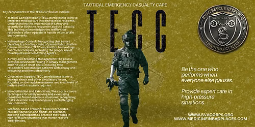 Tactical Emergency Casualty Care Course (TECC)