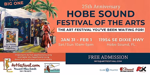 25th Anniversary Hobe Sound Festival of the Arts
