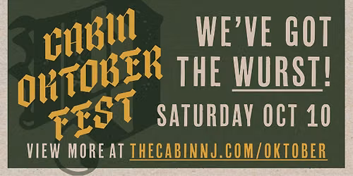 Oktoberfest Party @ The Cabin Restaurant
