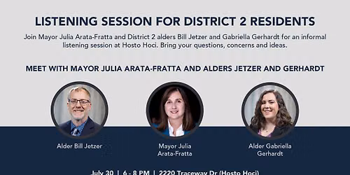 District 2 Listening Session at Hosto Hoci