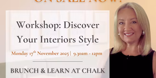 Discover Your Interior Style Workshop