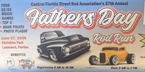 CFLSRA's 37th Annual Fathers' Day Rod Run