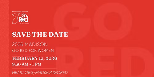2026 Madison Go Red for Women