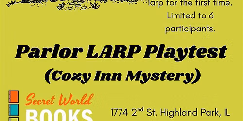 Parlor Larp Playtest
