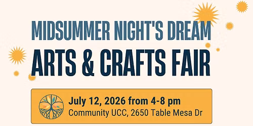 Midsummer Night's Dream Arts & Crafts Fair