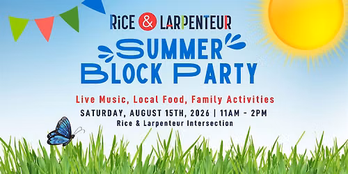 Summer Block Party at Rice & Larpenteur 2026