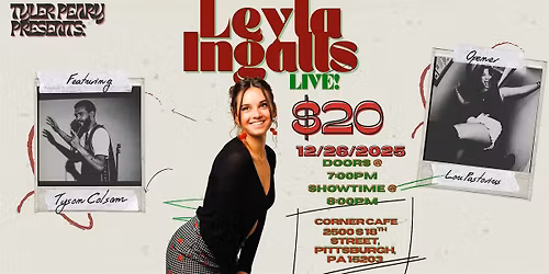 Leyla Ingalls LIVE!