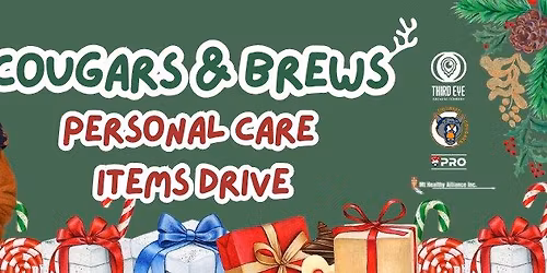 \ud83c\udf84\ud83c\udf7b Cougars & Brews Holiday Care Drive! \ud83c\udf7b\ud83c\udf84