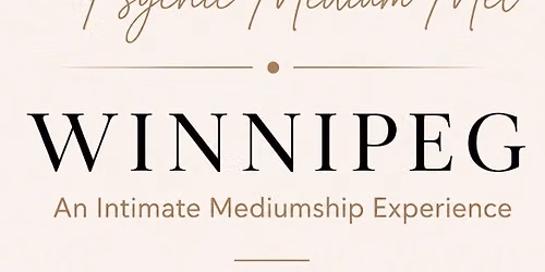 Psychic Medium Mel LIVE in Winnipeg \u2014 One Night Only