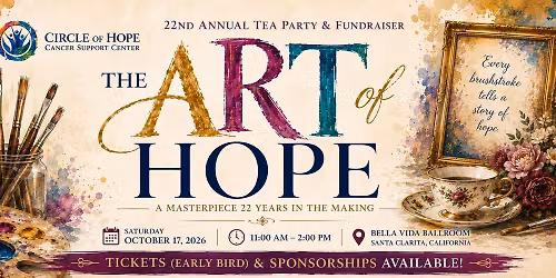The Art of HOPE - Circle of Hope Tea Party