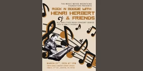 All Abilities Rock Concert Series with Henri Herbert & Friends