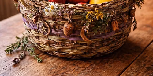 Lughnasadh Gathering Woven Earth Basket Workshop 