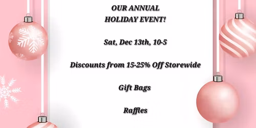 Annual Holiday Event!