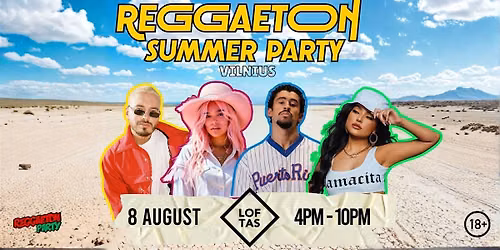 Reggaeton Summer Party (Lithuania) August 2026