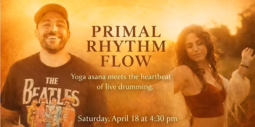 Primal Rhythm Flow: A Yoga & Drum Experience at West Asheville Yoga