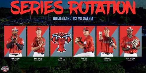 Hickory Crawdads at Salem RidgeYaks at Salem Memorial Ballpark - Carilion Clinic Field