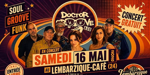 [CONCERT] DOCTOR GROOVE (soul groove funk)