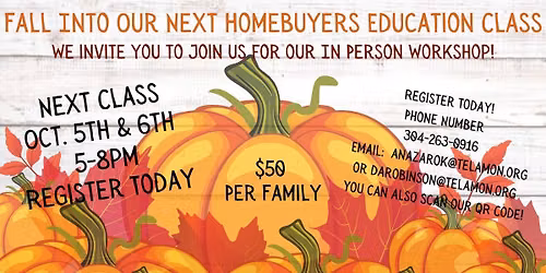 October 2026 Homebuyer Education Workshop