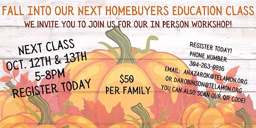 October 2026 Homebuyer Education Workshop 