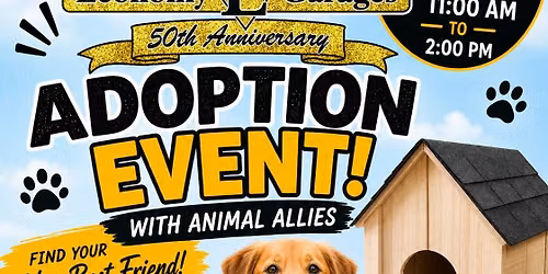 Adoption Event with Animal Allies!