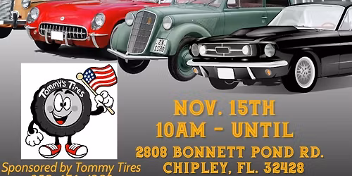 Tommy’s Tires Toys for Tots Car Show
