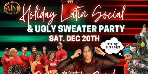 Holiday Social & Ugly Sweater Party with DJ VSpice!