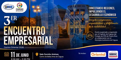 3er ENCUENTRO EMPRESARIAL CENTRO-ORIENTAL